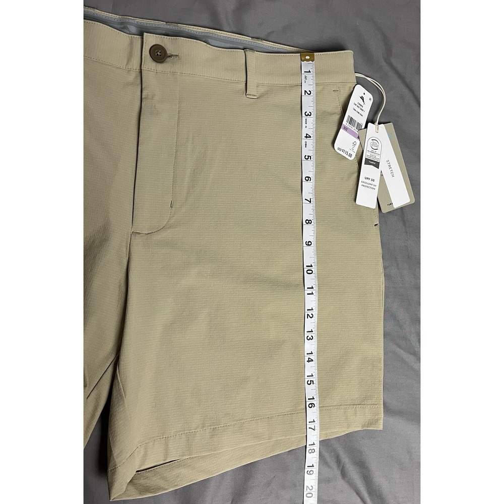 Tommy Bahama Chip Shot Golf Shorts Men's 38 Khaki IslandZone UPF 50 Stretch - Picture 3 of 10